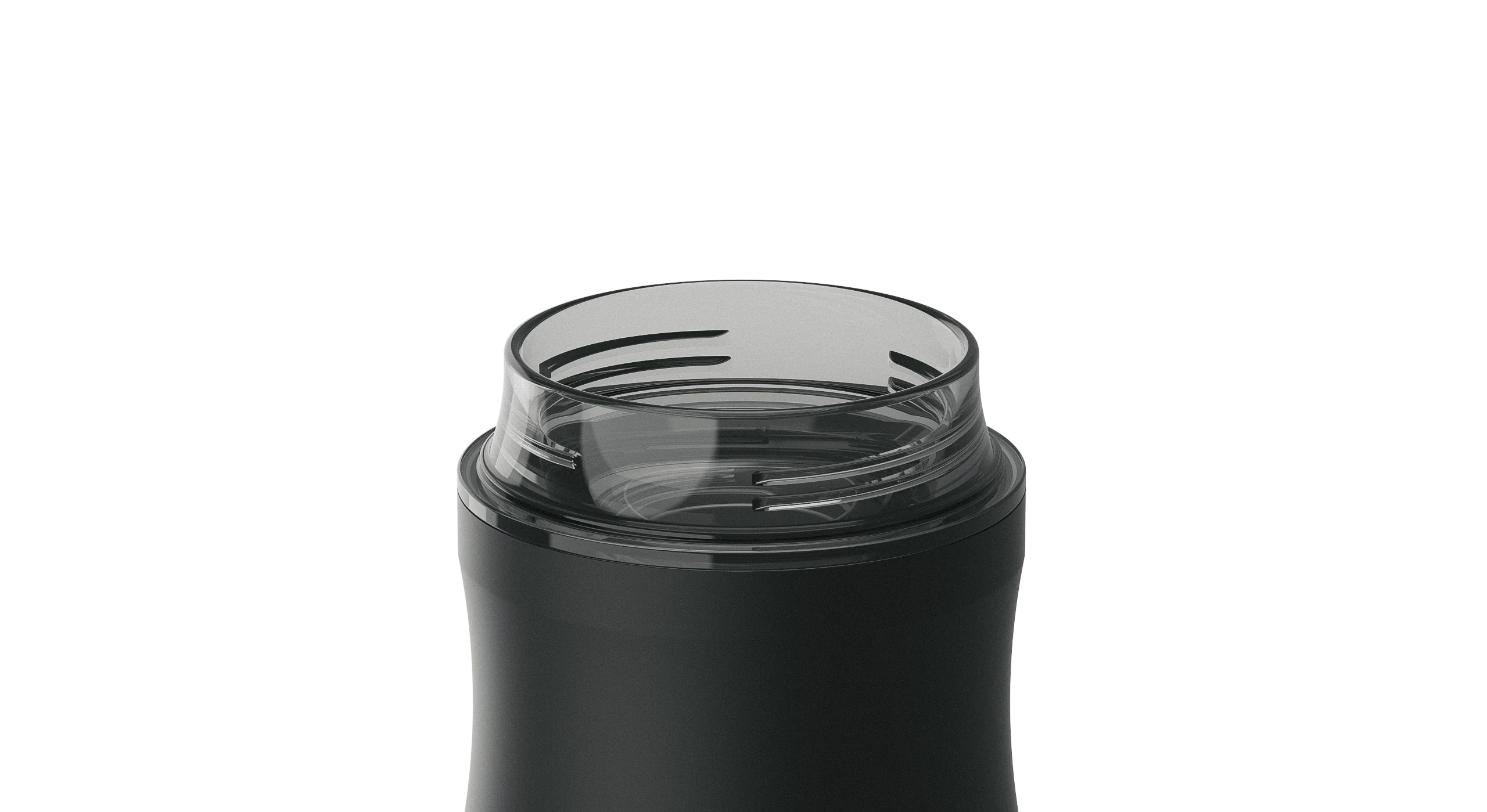 Sunaba tumbler close-up of opening and lid